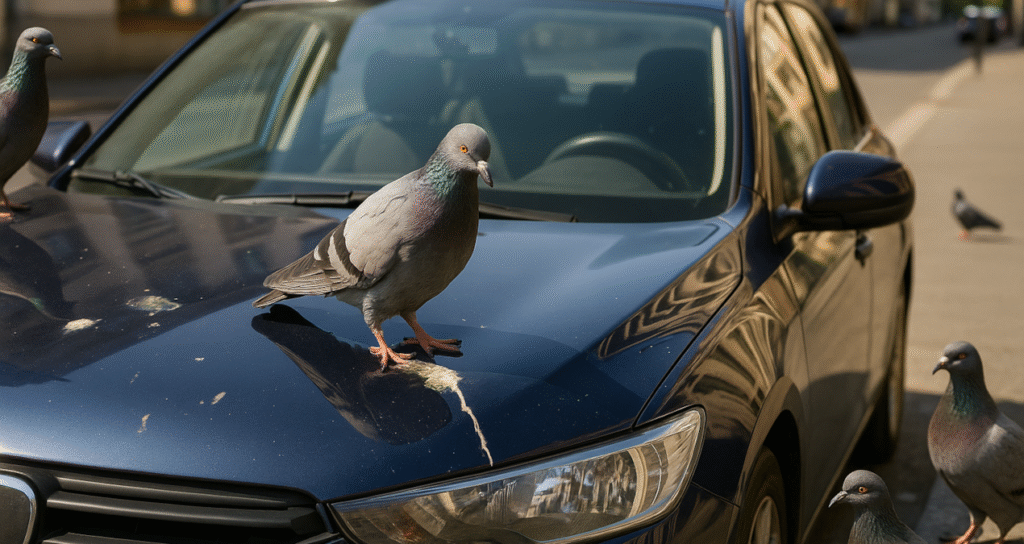 Güvercinler Arabanıza Neden Pisliyor? Bilim İnsanları Açıkladı