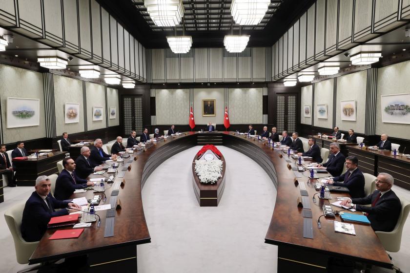 Kabine toplantısı bugün gündemde ne var?