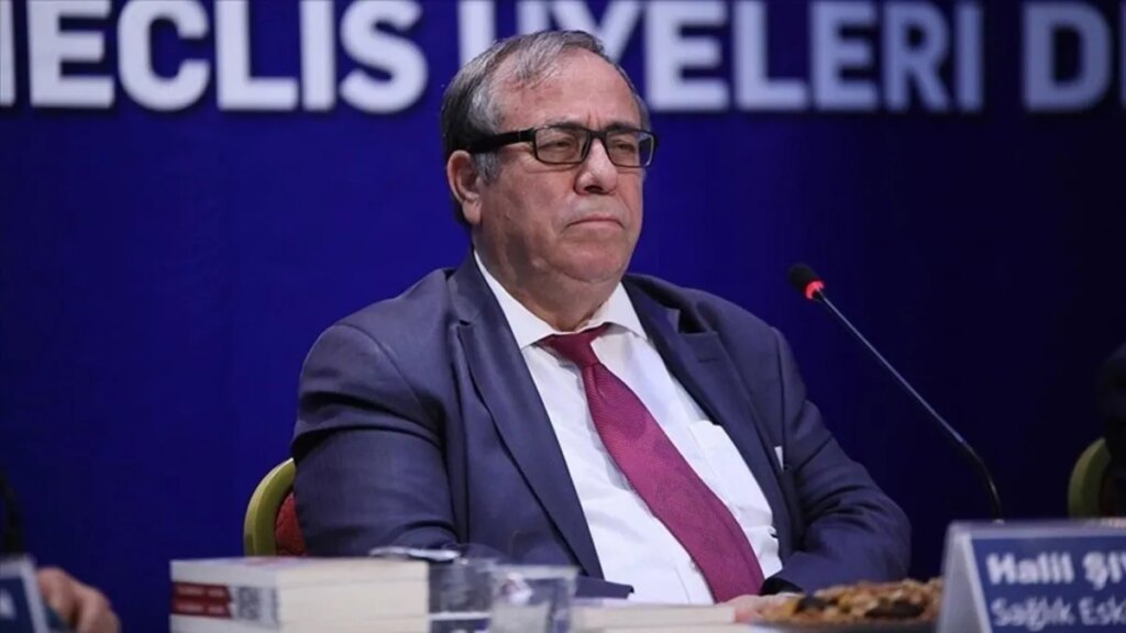 TBMM'de eski bakan için düzenlenen veda törenine hangi liderler katıldı?
